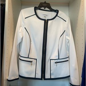 Calvin Klein White Blazer BNWT